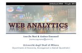 Web analytics: premesse strategiche e metriche di misurazione