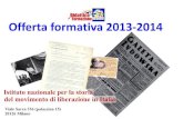 Offerta formativa INSMLI Milano per l'a.s. 2013-14