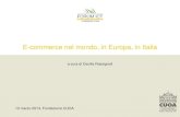 E-commerce nel mondo, in Europa, in Italia