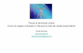 Social media e terremoto in Abruzzo