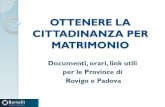Ottenere la cittadinanza italiana per matrimonio
