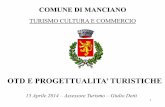 Presentazione OTD e Progetti sul Turismo - Manciano 16 Aprile