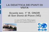 Cl@ssi 2.0 -  Scuola Secondaria I grado R. Onor di San Donà di Piave (VE)