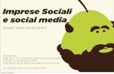 Imprese sociali e social media