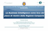 Thomas Schael: La business intelligence come leva del piano di rientro della Regione Campania - Forum Mediteraneo della Sanità - Palermo 24 maggio 2011