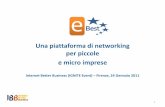 Ignite IBB: Federico Stradi - eBEST: una piattaforma di networking per piccole e micro imprese