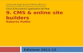 9. CMS e online site builders