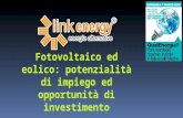 07/03/10 - QualEnergia - LINKENERGY Enrico Gagliano: Progettazione e realizzazione di impianti fotovoltaici, termo-solari e microeolici