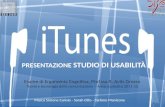 Presentazione usabilità Apple iTunes