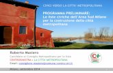 Proposta di programma delle liste civiche dell' Area Sud Milano