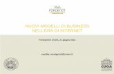 NUOVI MODELLI DI BUSINESS NELL’ERA DI INTERNET