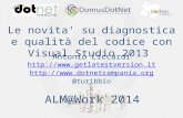 Le novita' su diagnostica e qualita' del codice con visual studio 2013