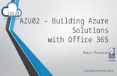 2014.10.22 Building Azure Solutions with Office 365