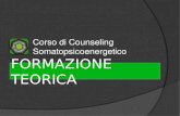 Insegnamenti corso di Counseling Somatopsicoenergetico