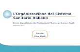 Organizzazione del sistema sanitario italiano - Dino Biselli - Febbraio 20…
