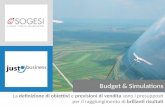Sogesi - Budget & Simulation