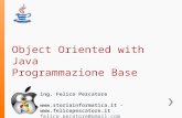 Object Oriented with Java Programmazione Base