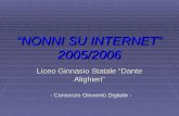 Nonni su internet - Liceo Ginnasio "Dante Alighieri"