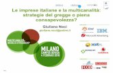 Osservatorio Multicanalità 2009 - Le aziende italiane e la multicanalità - Giuliano Noci