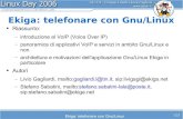 Ekiga: telefonare con Gnu/Linux