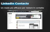 LinkedIn Contacts Preview