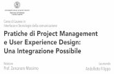 Final Thesis - Project Management e User Experience Design: Una integrazione Possibile