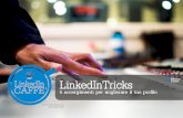 Linkedin tricks   5 accorgimenti per migliorare il tuo profilo - #linked incaffè - mirko saini