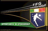 Piano Sponsor Federazione Italiana FootGolf