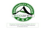 Presentazione ESP - Ecoarea Sustainability Program