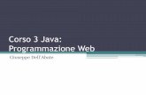 Corso Java 3 - WEB