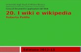 20. Wiki e wikipedia