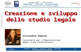 Alessandra Damiani - Creazione e sviluppo dello studio Fondazione Forense Bolognese - 7.10.2014