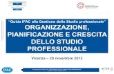 Presentazione - Vicenza, 20/11/2012
