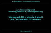 Aliprandi - Interoperabilità e standard aperti per l'innovazione tecnologica