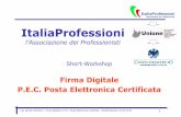 Firma Digitale e Pec 22/2/2010 Italia Professioni (4)