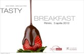 Tasty breakfast: 3 aprile 2012