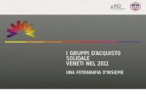 I GAS (Gruppi d'Acquisto Solidale) del Veneto - sintesi