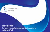 La gestione della complessità attraverso le soluzioni SAP