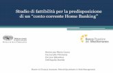 IPE - Project Work Banca Popolare Mediterraneo MFA 2013 - Studio di fattibilità per la predisposizione di un conto corrente Home banking