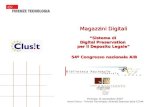 Magazzini Digitali: sistema di digital preservation per il deposito legale / Ivano Greco. - 2007