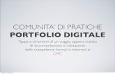 progetto Portfolio - comunit  di pratiche al CMC - 20mar2013