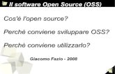 Il software open-source