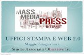 Corso giornalisti: "Uffici stampa e web 2.0"