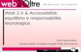 Web 2.0 & Accessibilità - Nascimben