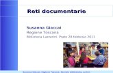 Reti documentare toscane Prato marzo 2011