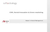 CSR, Social Innovation & Green Marketing