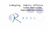 Il Lobbying E  Public  Affairs Come Attività  Imprend Luglio 2007 Running