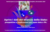 Fammi Sapere - 6 - Aline Pennisi - Aprire i dati del bilancio dello Stato