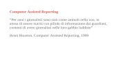 Computer-assisted Reporting - Precision Journalism