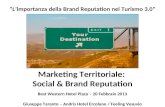 L'importanza della brand reputation nel turismo 3.0  - Giuseppe Taranto